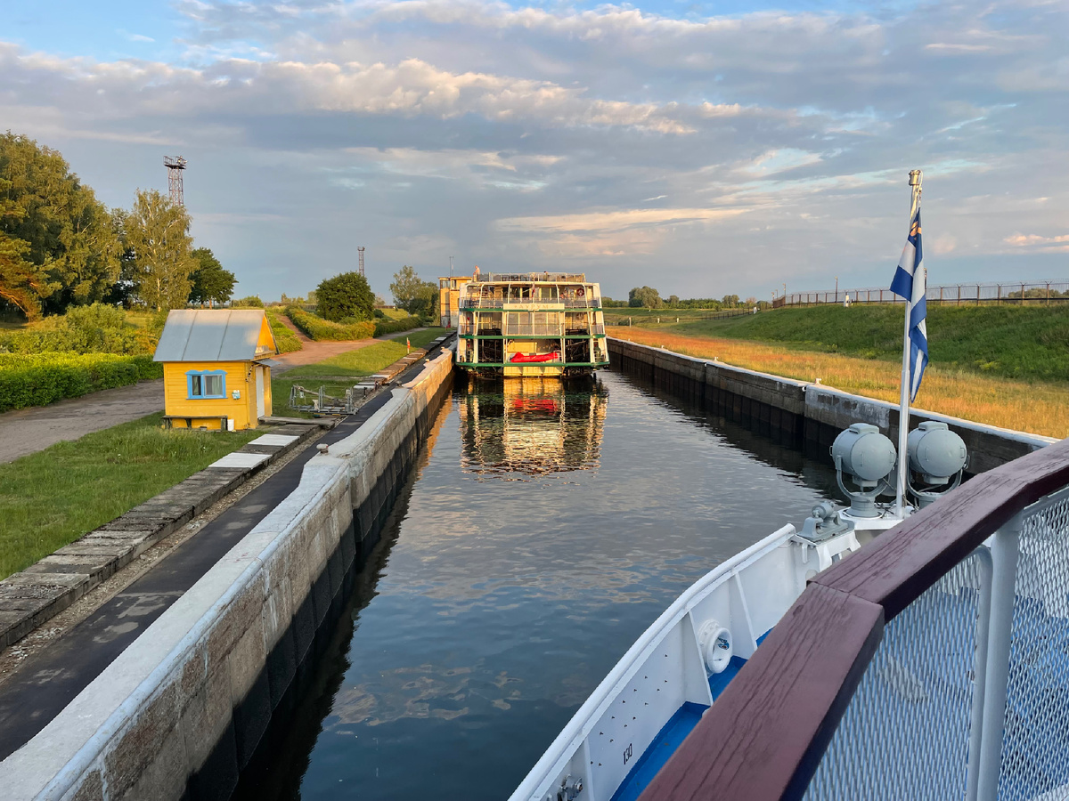 Выход из шлюза