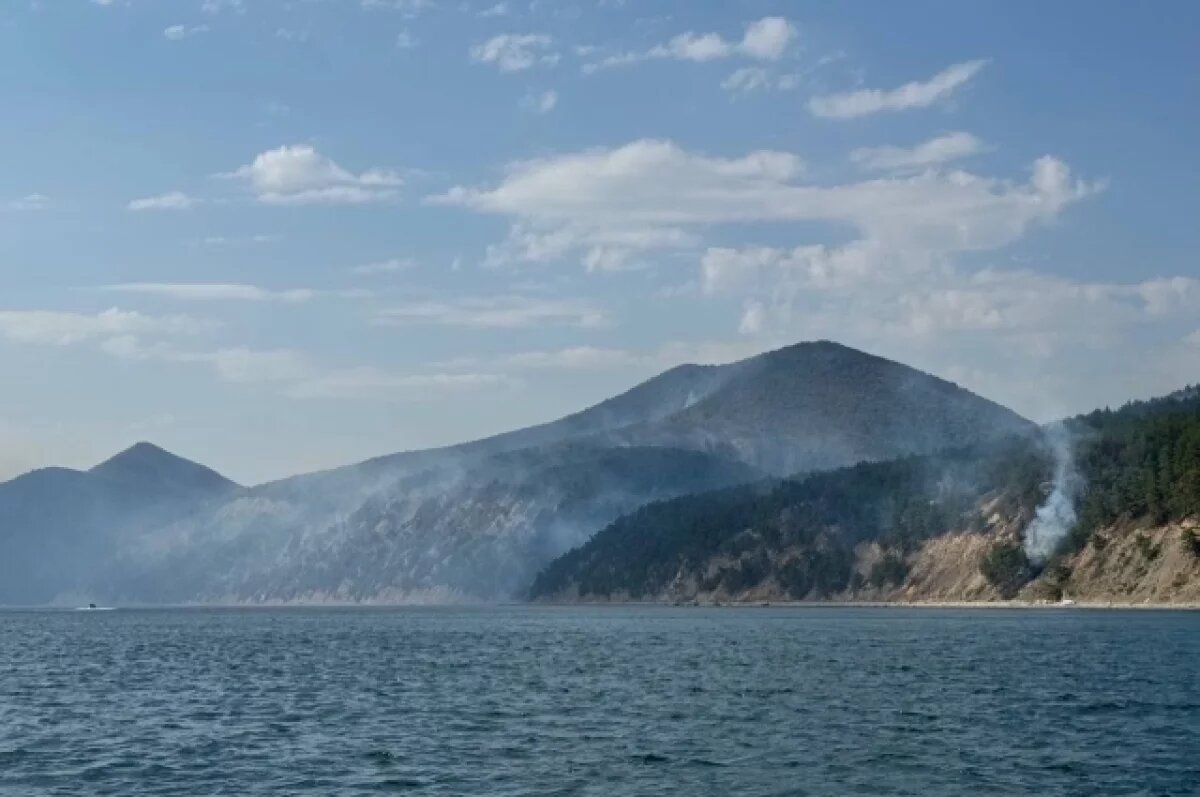    Так выглядит природный пожар.