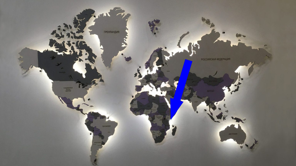    Вы не поверите как на самом деле выглядят карты Мира в других странах