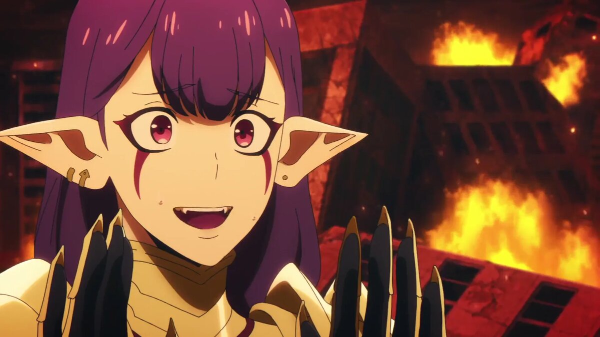 Кадр из аниме «Поднятие уровня в одиночку»   📷