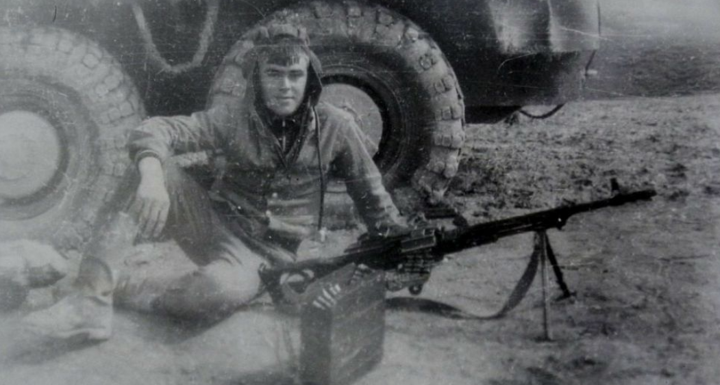 Военнослужащий ПВ КГБ СССР А. Бесштанных 