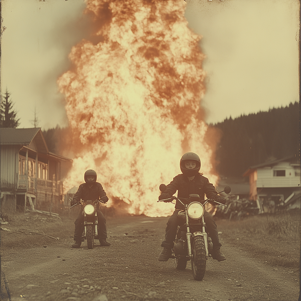 Нейросеть нарисовала постер для рассказа. Как вам?