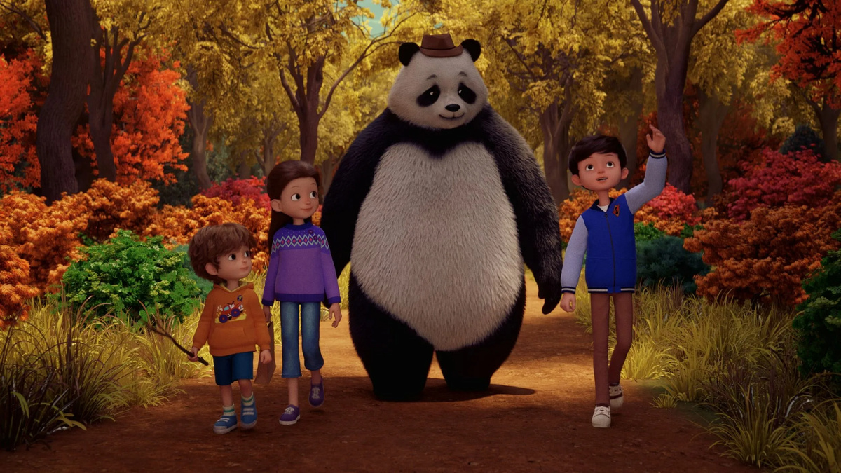 Панда Тихая Вода со своими подопечными (фото из открытых источников)