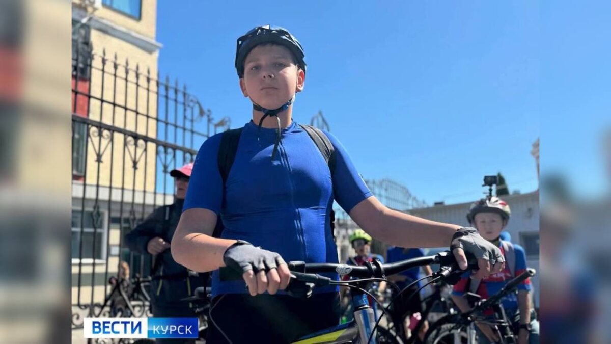    В Курске прошел велопробег по святыням города