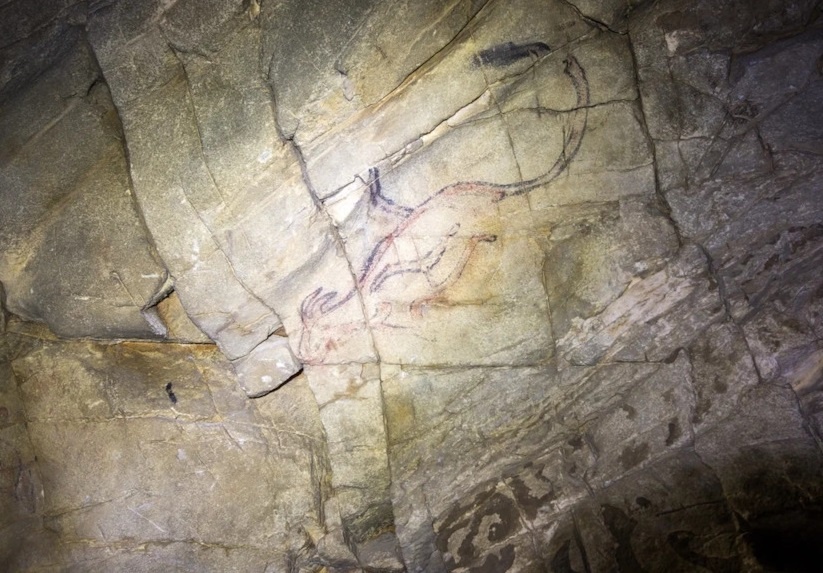 Дракон в пещере Хойд Цэнхэр