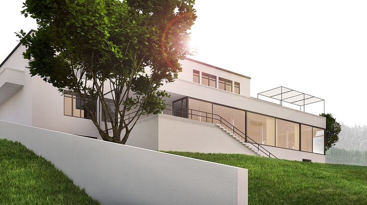 Вилла Тугендхат архитектора Людвига Миса ван дер Роэ