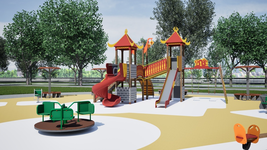 Проект детской площадки