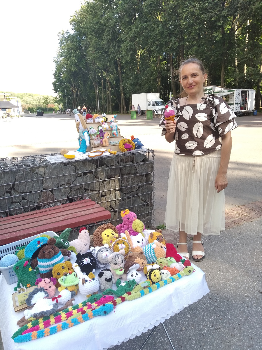 Одна из ярмарок в ЦПКиО Рязани