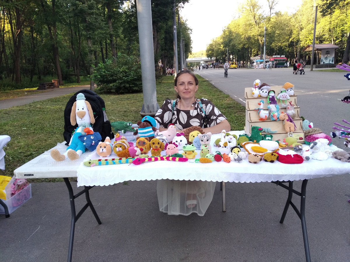 Ярмарка в Лесопарке Рязани