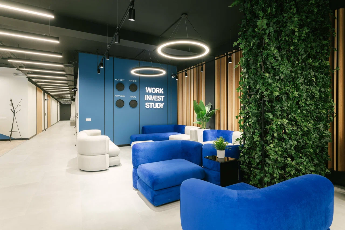 Зона отдыха нашего коворкинга BLOKS