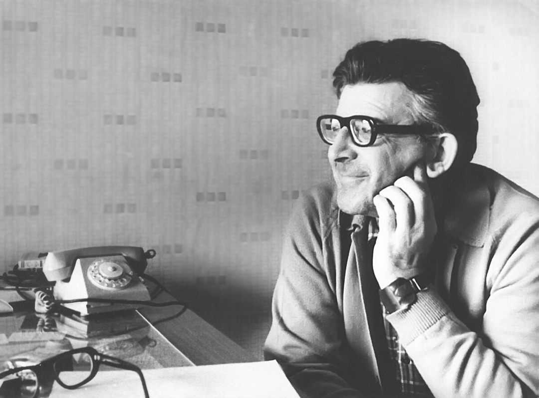 Аркадий Натанович Стругацкий. Фото Геннадия Шакина (сентябрь 1974 )