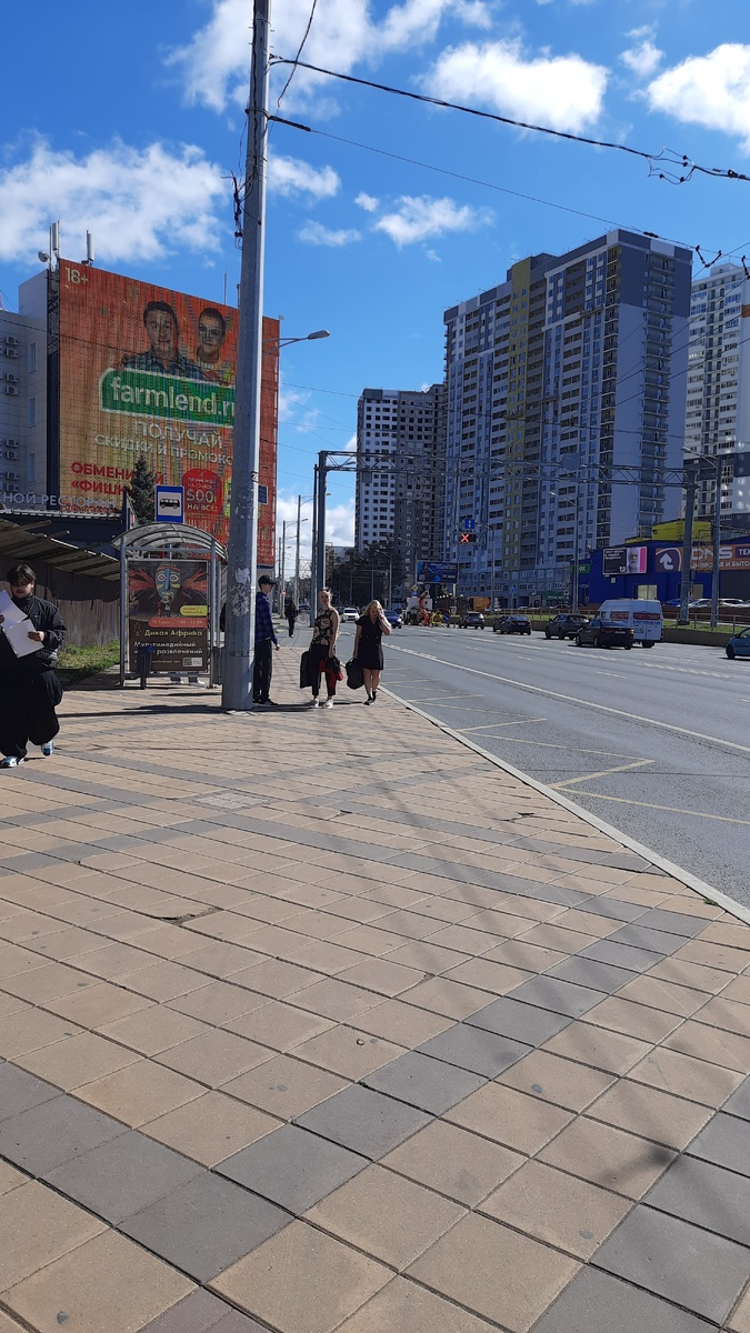 Остановка. Фото автора