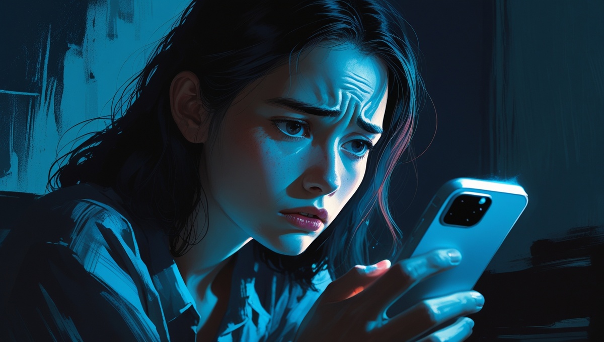 Одиночество перед экраном: смартфон — источник тревоги и страхов.