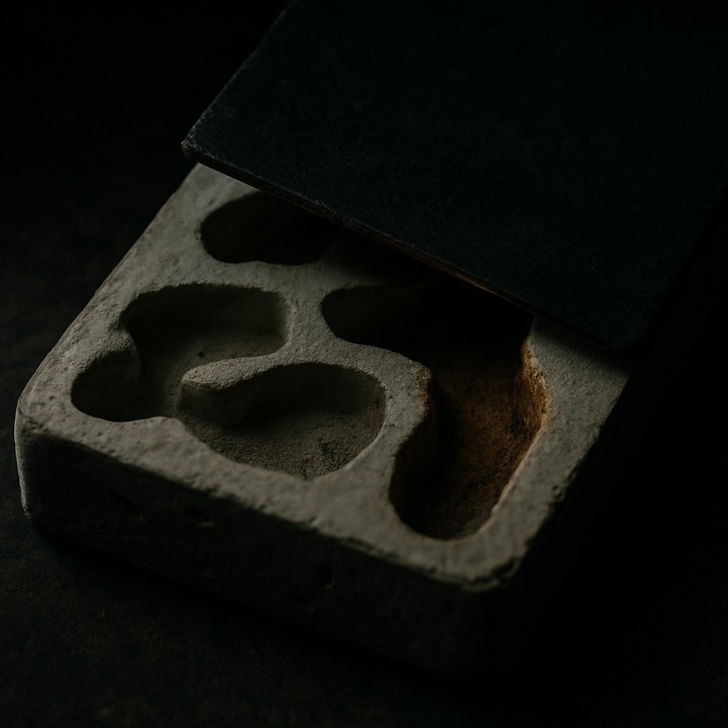 Вот так и должен выглядеть идеальный дом для flavus — тёмный, влажный и надёжно спрятанный от посторонних глаз.