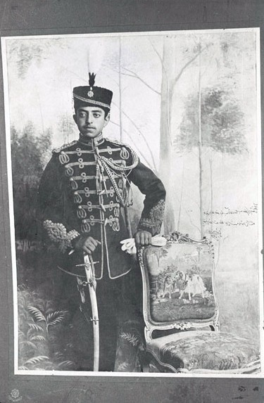 Аманулла-хан в молодости