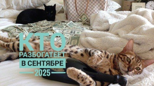 Какие знаки зодиака станут богаче в сентябре 2025