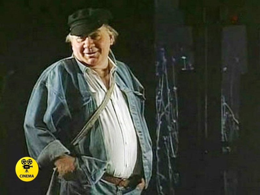 В спектакле "Поминальная молитва" в 1993 году.