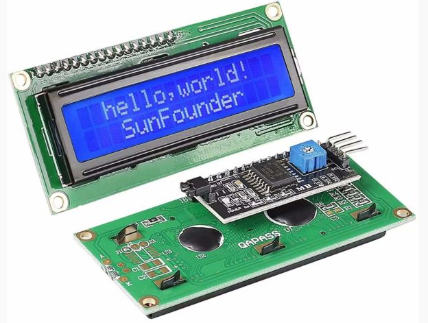Дисплей LCD1602-I2C-BLUE.