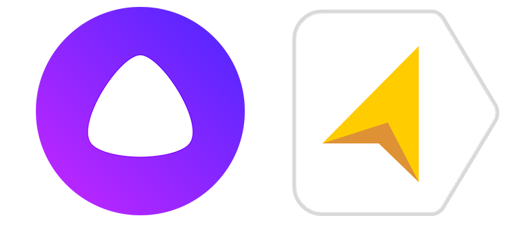 Алиса, Яндекс навигатор. Правообладатель ООО "Яндекс"