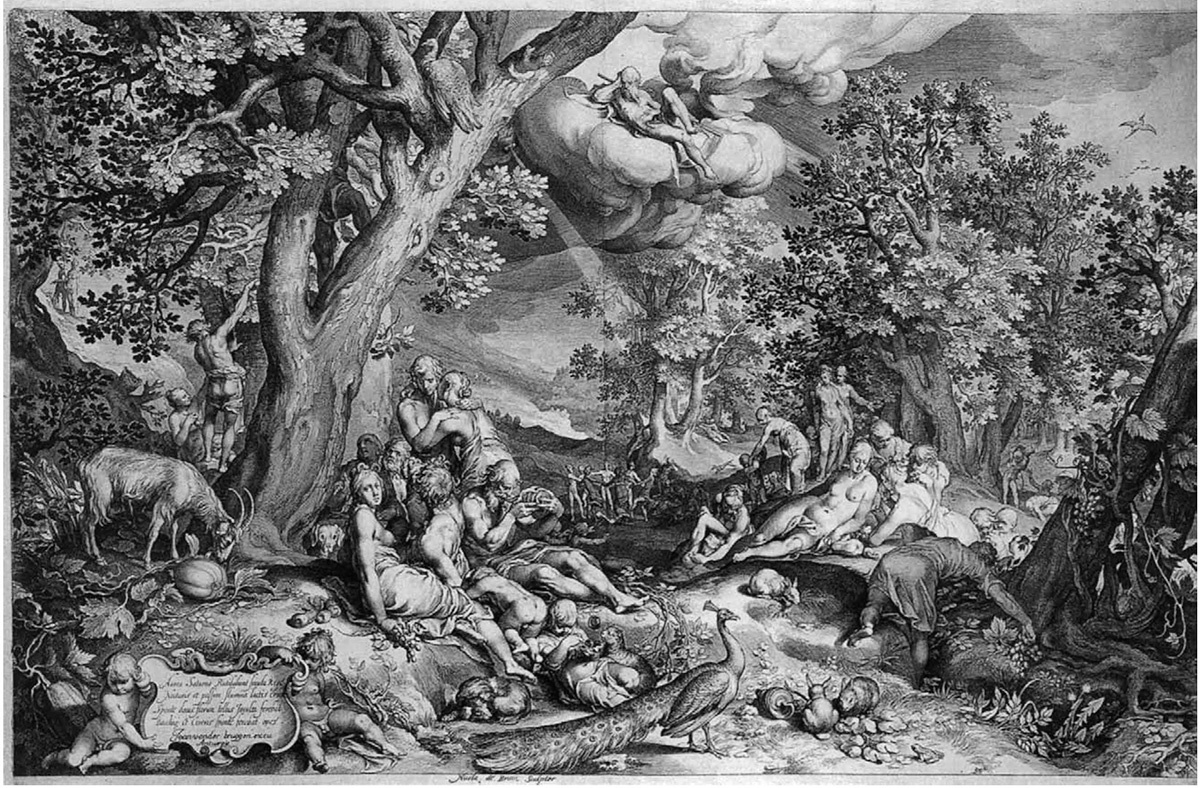 Гравюра по работе Абрахама Блумарта