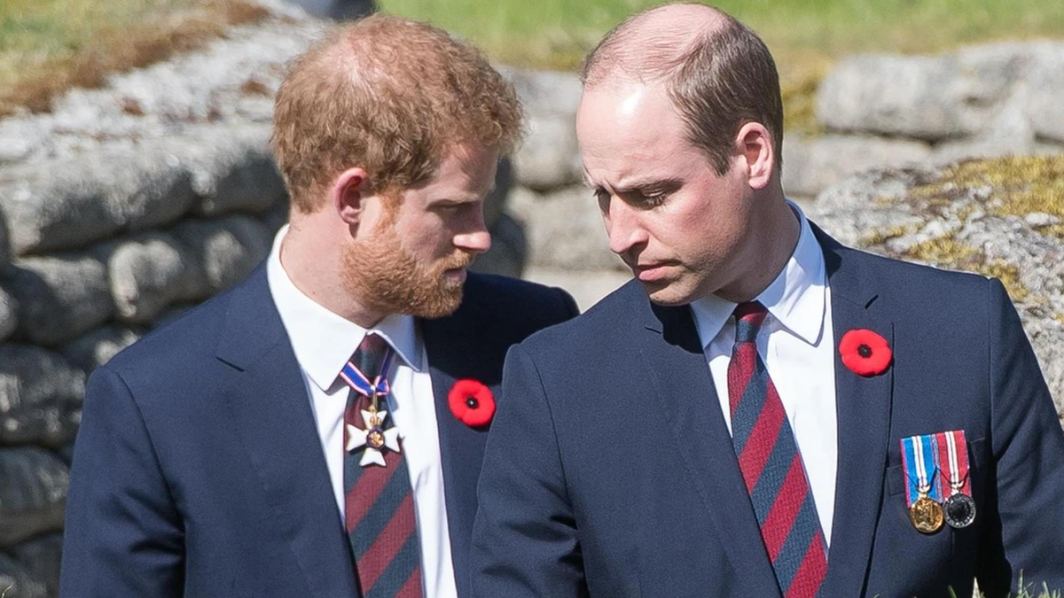    Принцы Гарри и Уильям. Фото: Getty Images