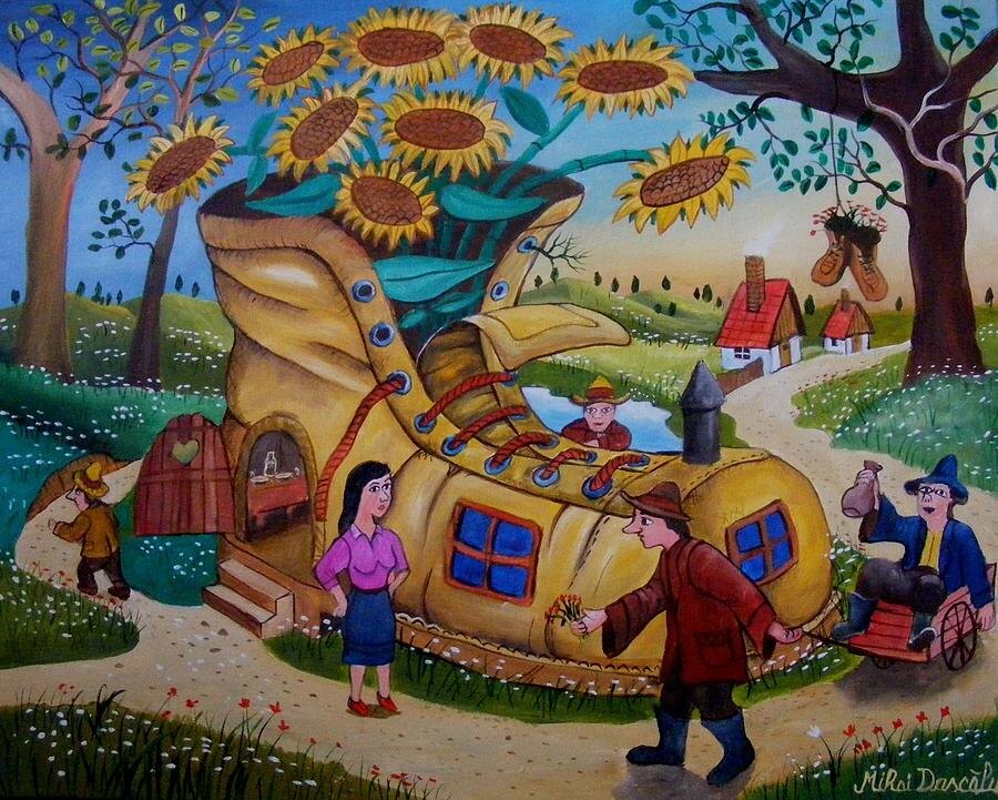 художник Михай-Даскалу