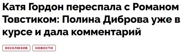 Источник: https://www.starhit.ru/exclusive/katya-gordon-perespala-s-romanom-tovstikom-polina-dibrova-uzhe-v-kurse-i-dala-kommentarii-6525526/