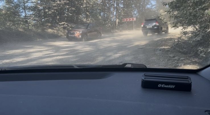 Так выглядит дорога