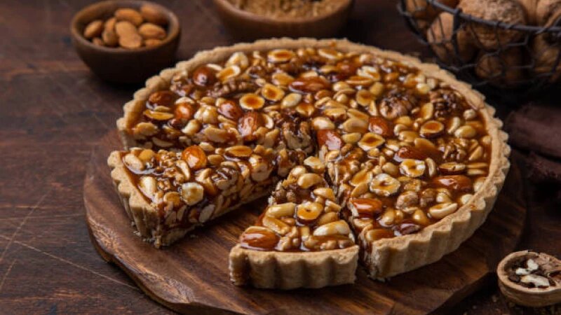     Пирог с орехами. unsplash.com