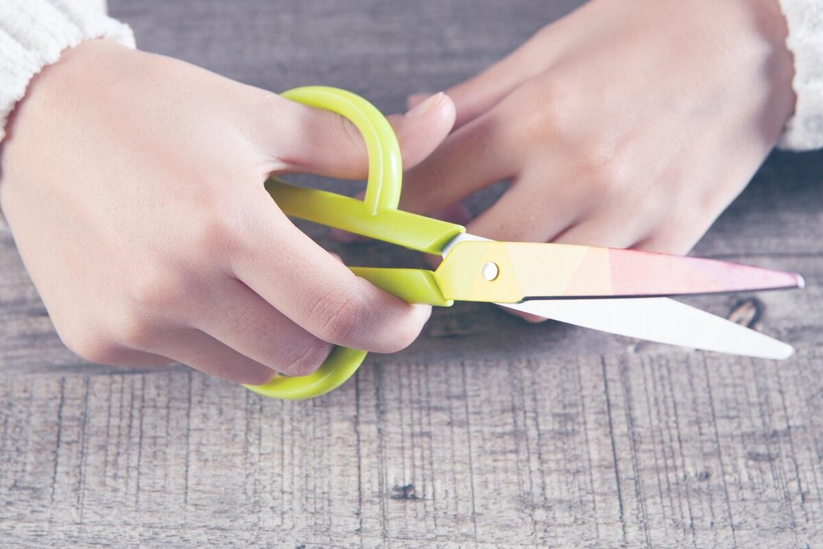    Ножницы можно заточить и без специальных инструментов 123RF/legion-media.ru