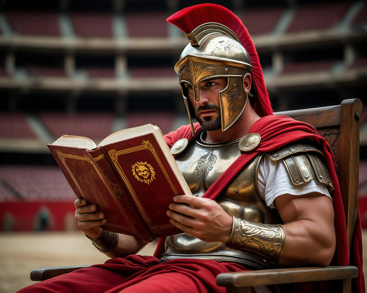 А гладиаторы умели читать? Спартак наверняка умел!