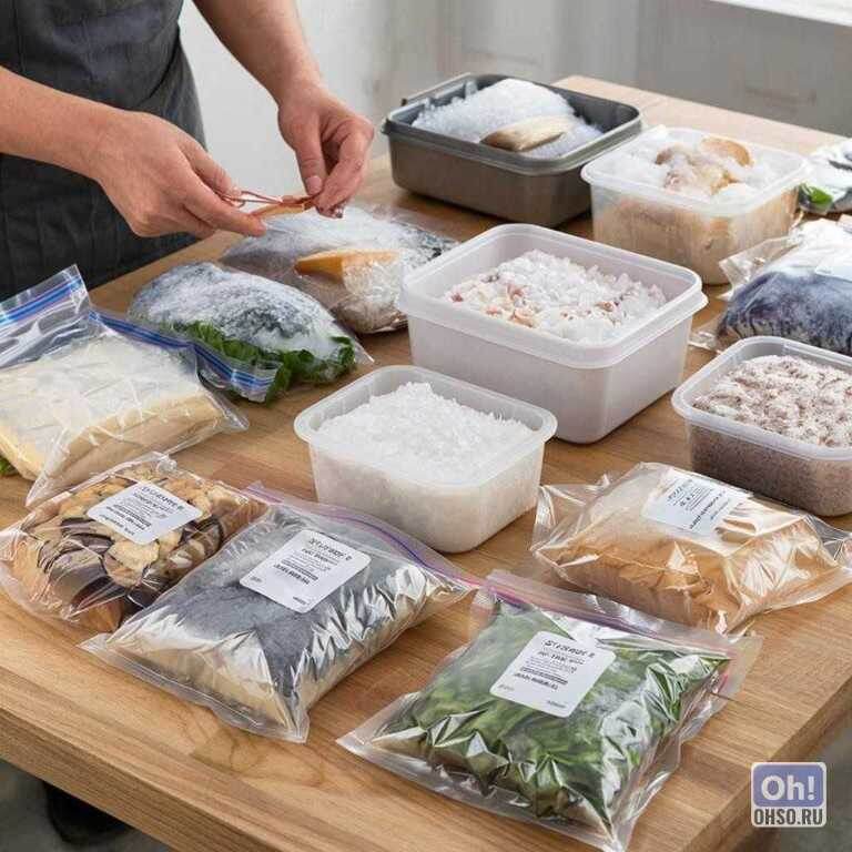    Лайфхаки для заморозки продуктов © ohso.ru