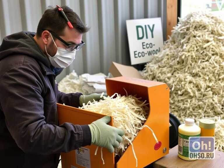    Как делают эковату © ohso.ru