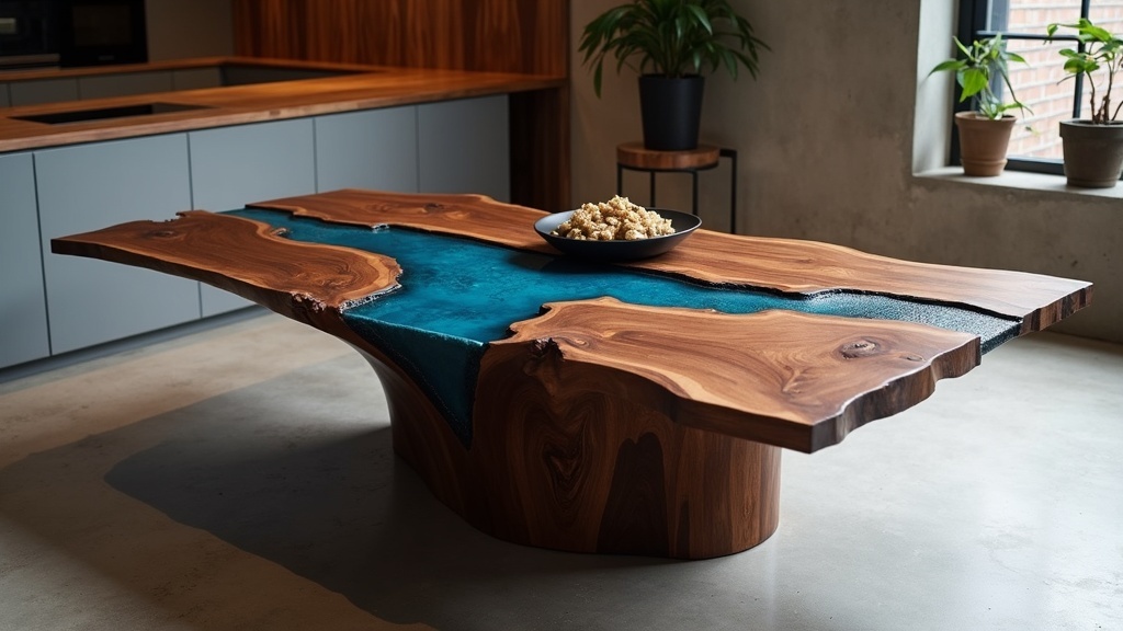    Хотите создать уникальные разделочные доски и подносы из эпоксидной смолы? Узнайте, как сделать стильный стол-река с нашим мастер-классом! admin