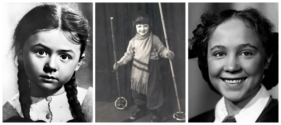 мой фотоколлаж к тесту - Сможете ли вы узнать будущих кумиров советского кино на фотографиях из детства? 