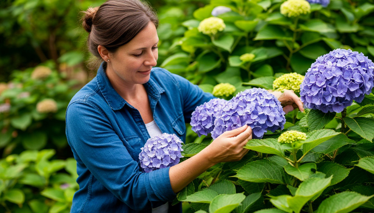   И все-таки гортензии важно обрезать осенью - делюсь схемами обрезки на крупные шапки и на обильное цветение