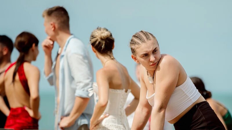     Татьяна Девятова, участница реалити-шоу «Остров сокровищ». Пресс-служба телеканала СТС.