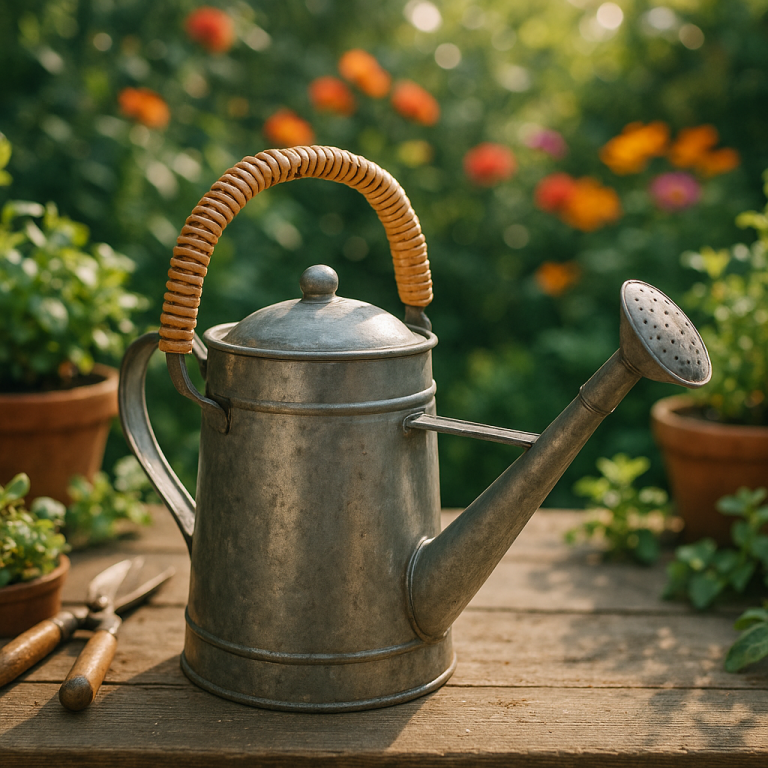    Обновите старую лейку: как сделать стильную ротанговую ручку своими руками и вдохнуть новую жизнь в садовую утварь Loza