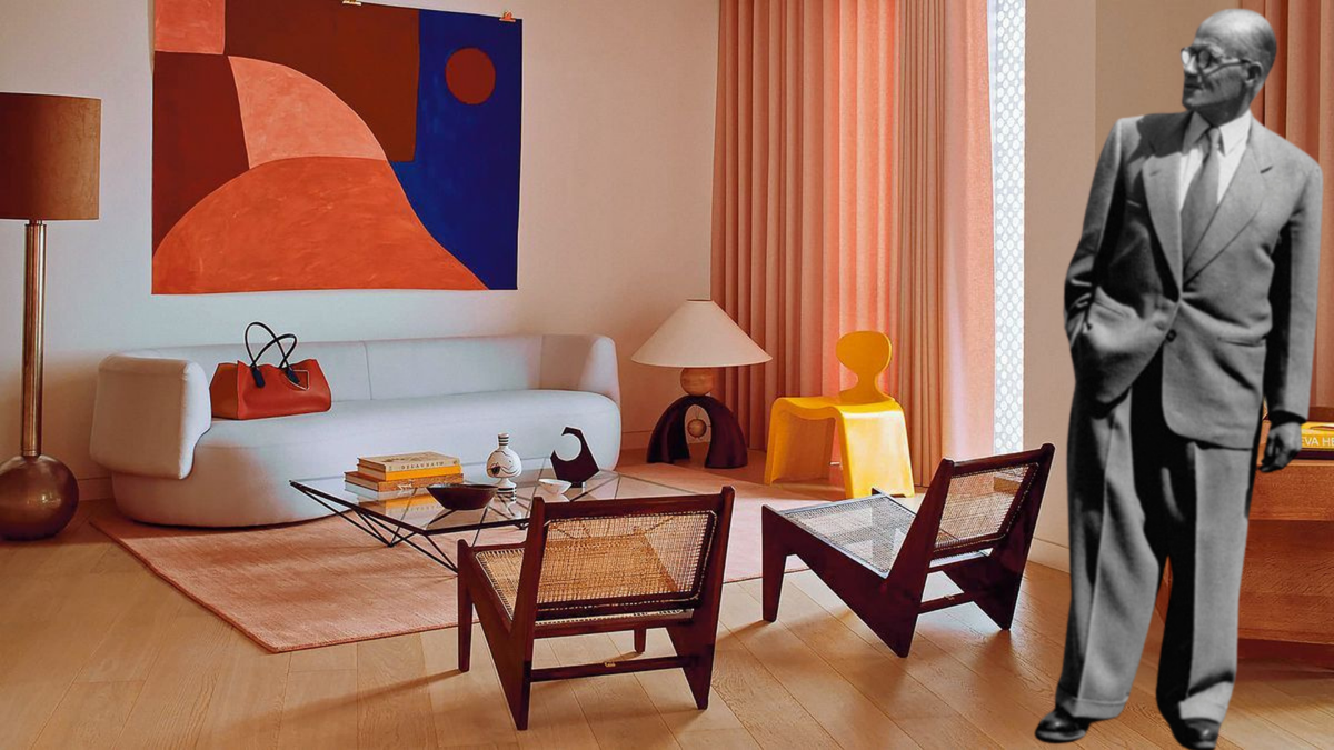 Пьер Жаннере. Мебель от Пьер Жаннере. Дизайн интерьера. Интерьер.