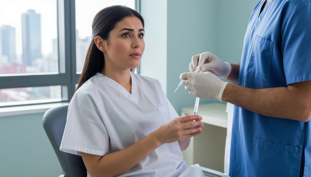 Мое лицо на всех приемах у гинеколога