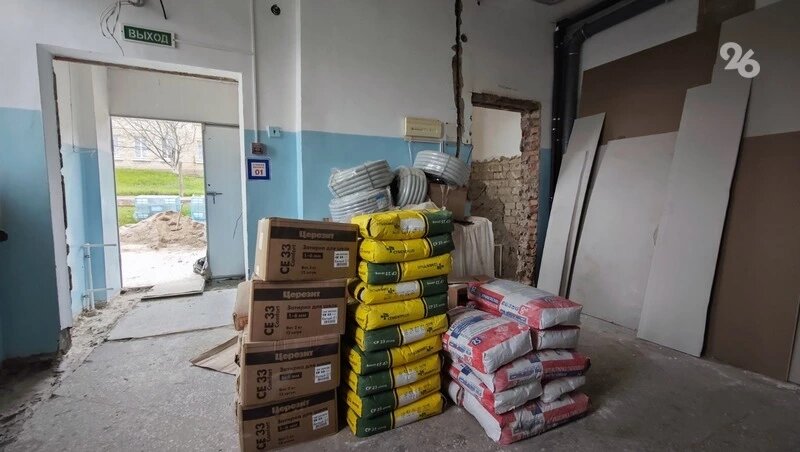    Жилые дома продолжают ремонтировать на Ставрополье Фото: ИА «Победа26»