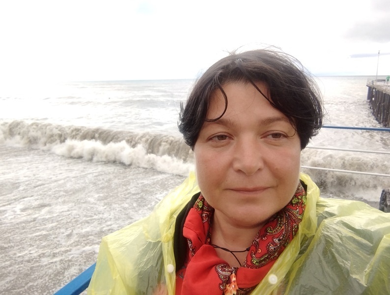 Шторм в Новом Афоне в начале октября длился три дня, а потом море успокоилось. Абхазия-2023