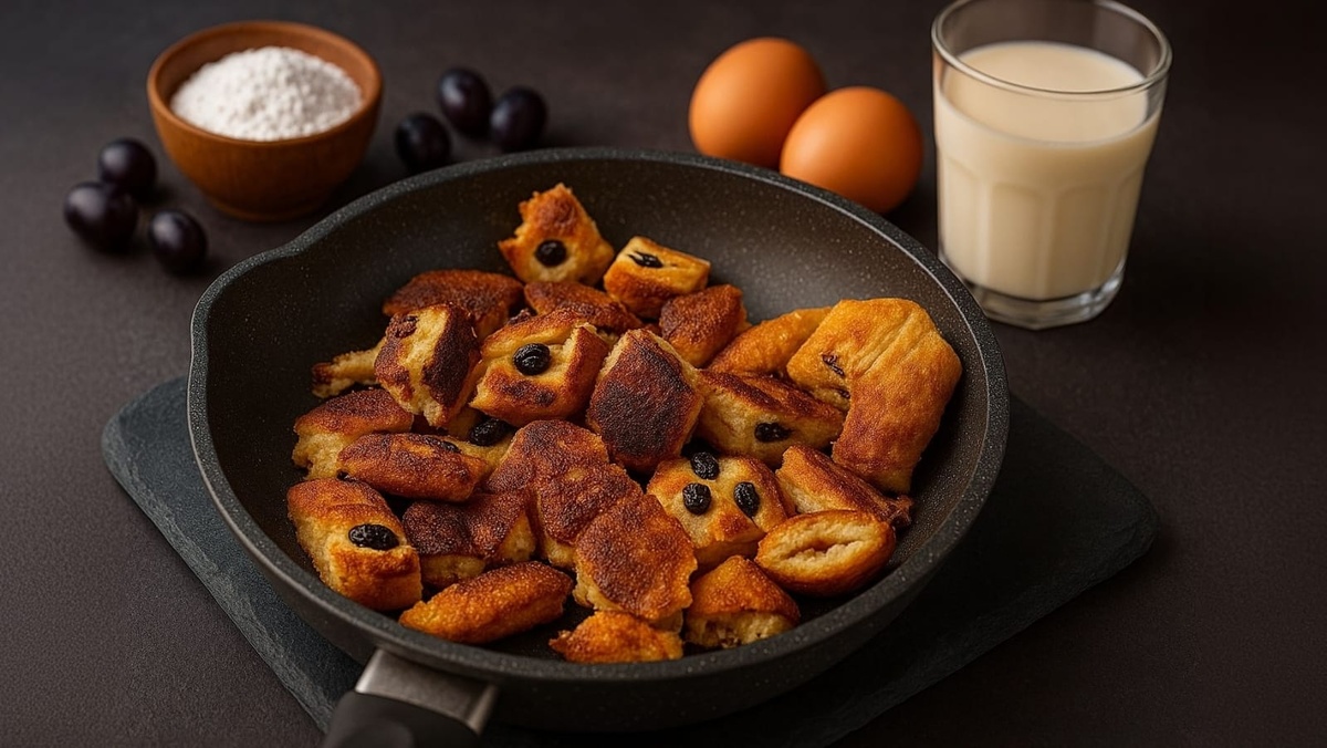 Омлет по-немецки, какой он получается.