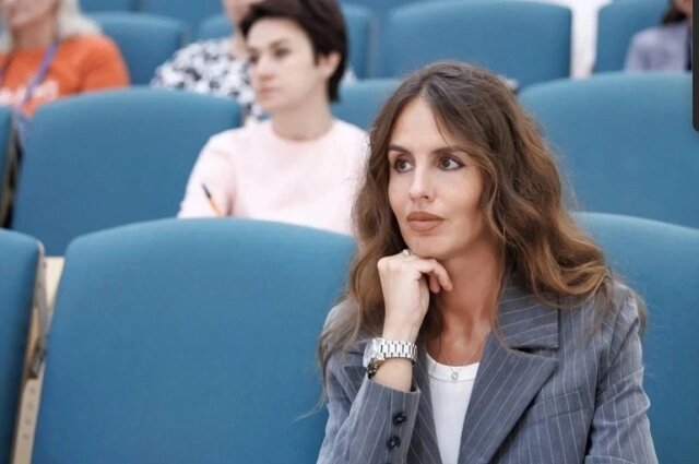    Участница конференции Анжелика Панова (Оренбургская область) Фото: Газпромнефть-Оренбург/ Вадим Лавренко, Артур Борисов, Андрей Сергиенко