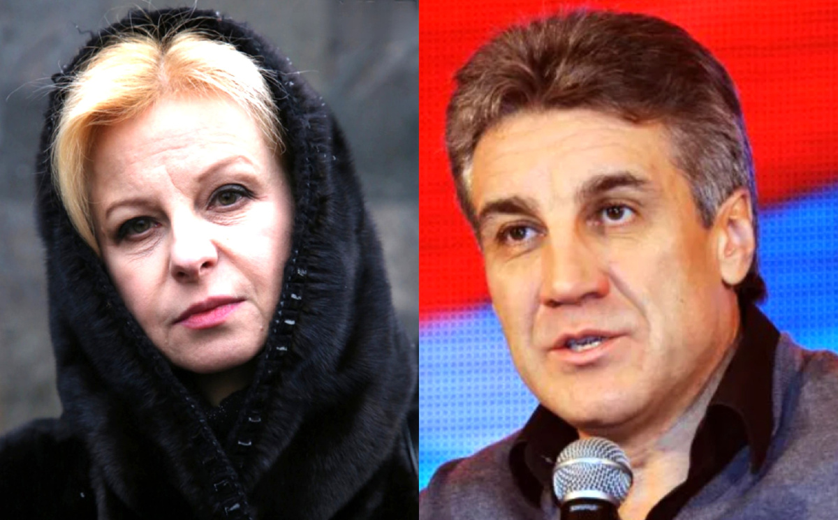 на фото Валентина Жданова и Алексей Пиманов 