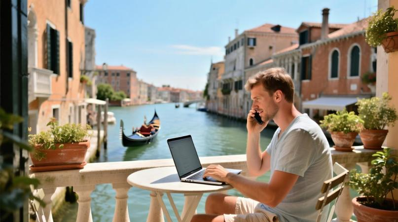Мобильный интернет и сотовая связь в Венеции