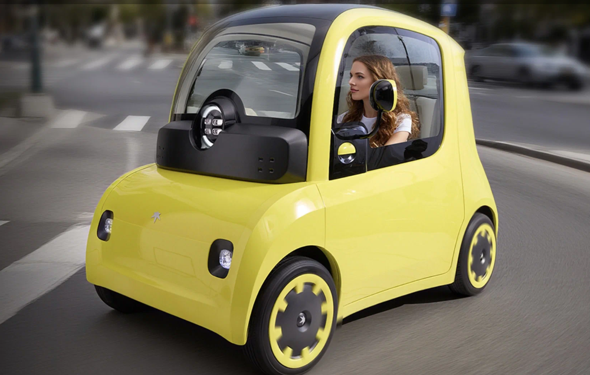 Дубайский электромобиль Astraux AL. Фото с просторов интернета