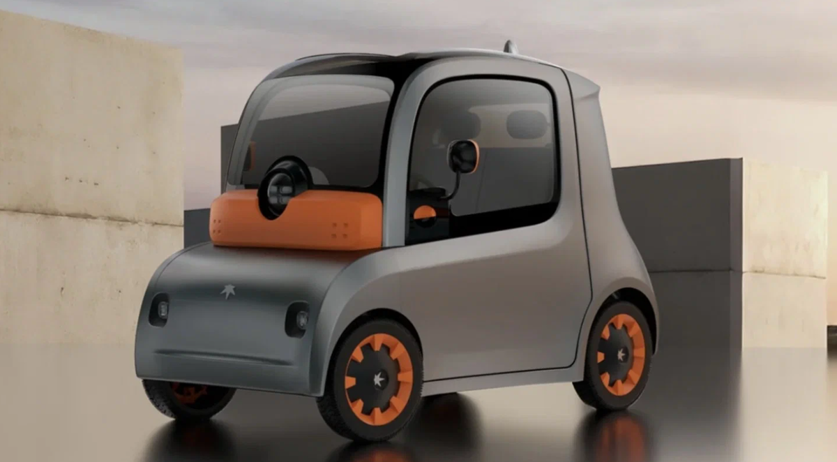 Дубайский электромобиль Astraux AL. Фото с просторов интернета