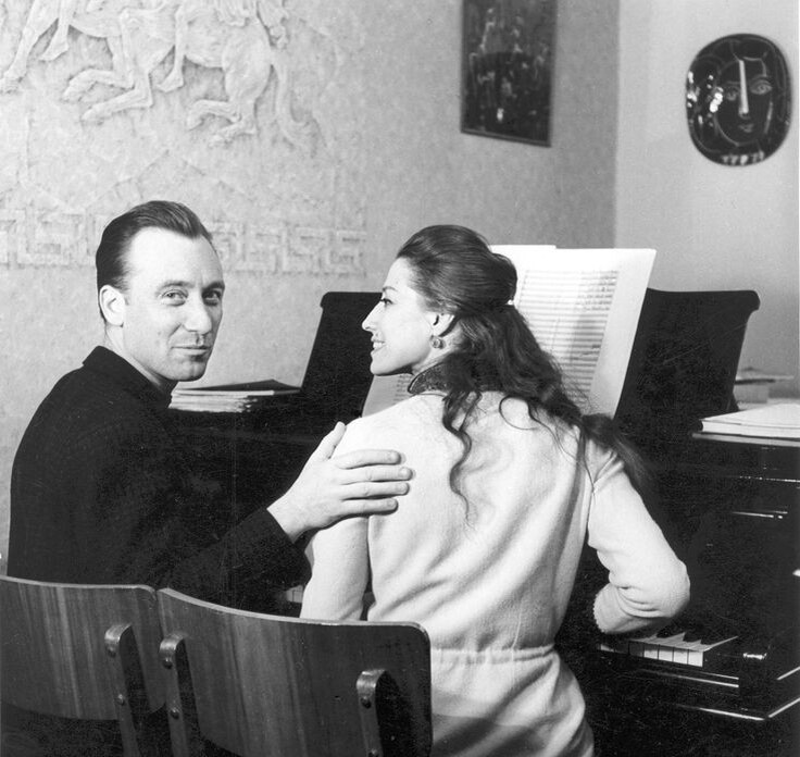 Родион Щедрин и Майя Плисецкая