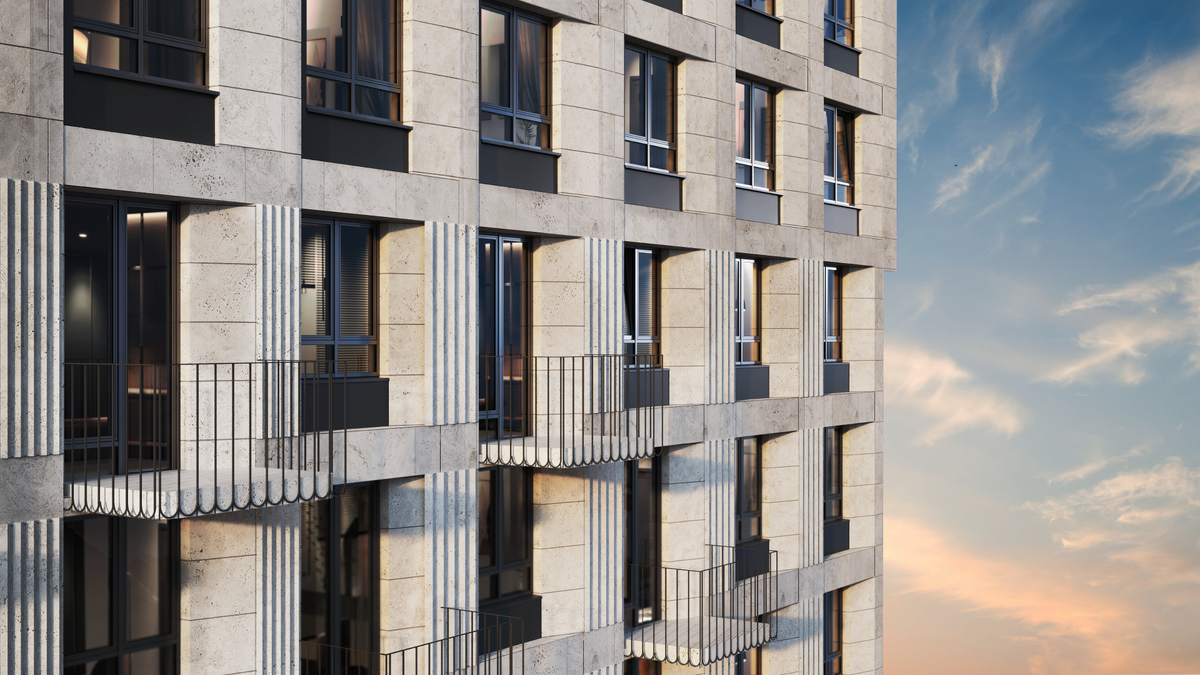 Фасад резиденции